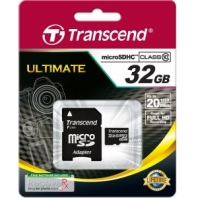 Transcend micro SDHC 32GB class 10 flashgeheugenkaart