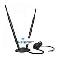 Dual Pole Antenne voor 2G/ 3G/ LTE SMA 2x 7 Dbi 