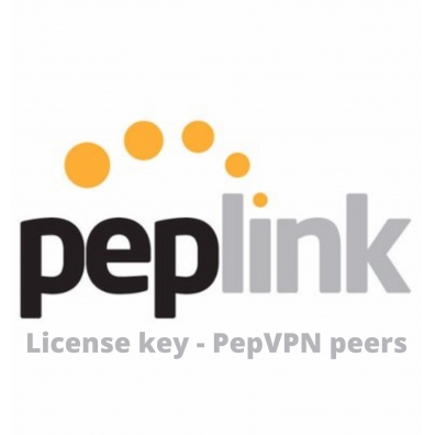 Peplink PepVPN/SpeedFusion peers licentie