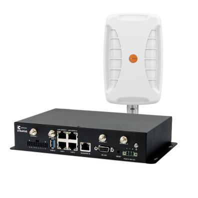 Bundel Celerway Stratus 5G single modem router + Poynting XPOL-24-5G-V1-01